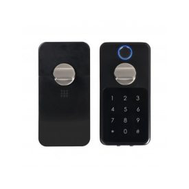   Intelligens ajtózár ujjlenyomatolvasóval és kódzárral, IP44, rövid