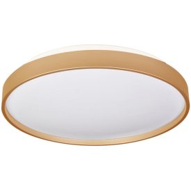   LED POL Led mennyezeti lámpa, Arany hatású kerettel, 36W, 2160lm, 4000 K, 385X65mm, 120°, Nube
