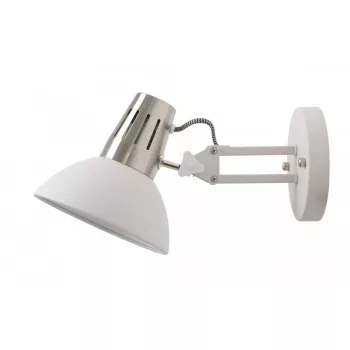   Fali lámpatest ARTEMIA,2218,AC220-240V,50/60Hz,1*E27, max.40W, IP20, átmérő16,3cm, fehér, szimpla, fehér