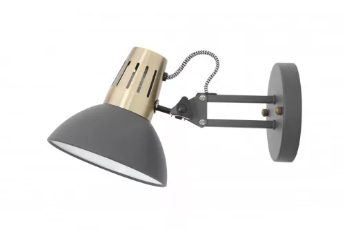 Fali lámpatest ARTEMIA,2195,AC220-240V,50/60Hz,1*E27, max.40W, IP20, átmérő16,3cm, szimpla, fekete színű