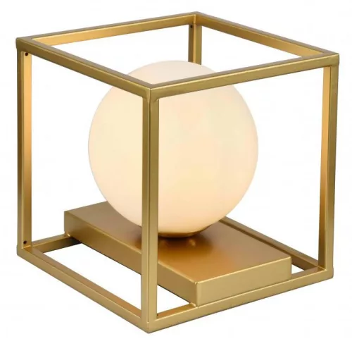 Asztali lámpatest AVELIN ,2133, AC220-240V,50/60Hz,1*E27, IP20,20CMX20CM, szimpla, arany színű