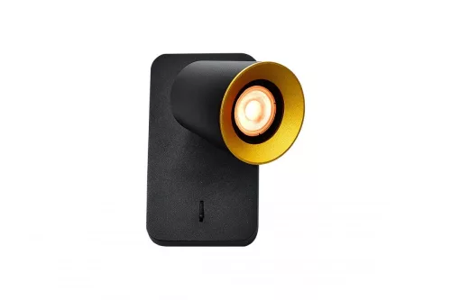 Elli,4533, AC220-240V, 50/60 Hz, IP 20,1*GU10 ,max. 20W, szimpla, fekete
