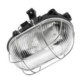   SANGUESA, 40W, E27, IP54, fekete test, ABS/üveg, fekete test, védőrács SANGUESA, 40W, E27, IP54.