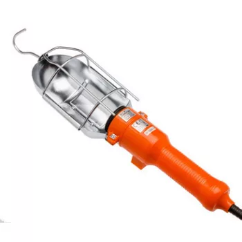   GTV hordozható lámpa (plastic), 1xE27, max 60W, IP20, orange (5m power cord)