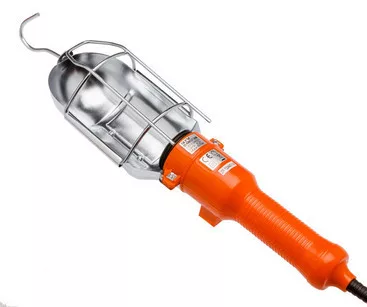 GTV hordozható lámpa (plastic), 1xE27, max 60W, IP20, orange (5m power cord)