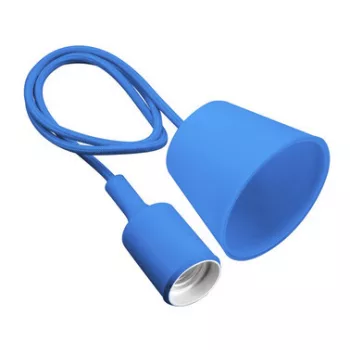   Felfüggesztett lámpa MINIO , E27, MAX.60W, AC220-240V, 50/60Hz, kábel l=100 cm, kék