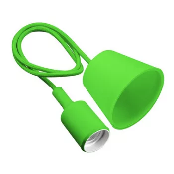   Függesztett lámpa MINIO , E27, MAX.60W, AC220-240V, 50/60Hz, kábel l=100 cm, zöld