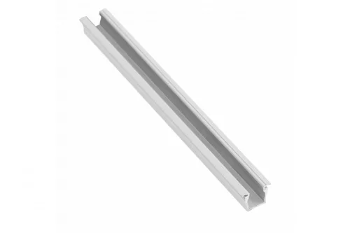Alumínium profil LED szalagokhoz süllyesztett GLAX MICRO ezüst, 3 m