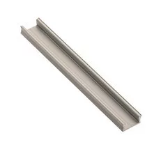 Felszíni alumínium LED-profil GLAX Mini, chapagne, 2 m