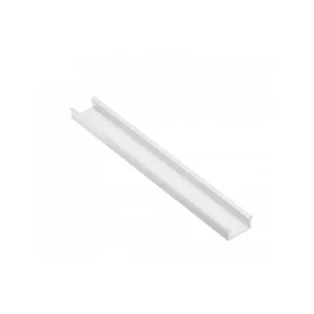 Felszíni alumínium LED-profil GLAX Mini, fekete matt, 3 m