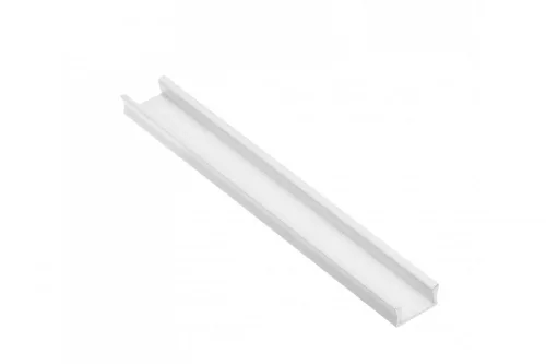 Felszíni alumínium LED-profil GLAX Mini, fekete matt, 3 m
