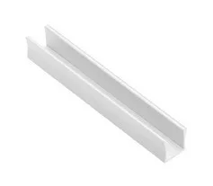 Alumínium profil LED szalagokhoz, felületre szerelt GLAX MINI HIGH 2 m, fehér