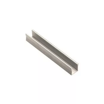   Alumínium profil LED szalagokhoz, felületre szerelt GLAX MINI HIGH 2 m, pezsgő színű