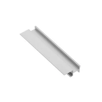 Polc alumínium LED profil GLAX mini ezüst 2 m