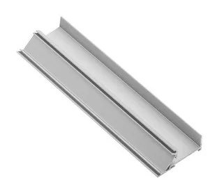 Alumínium szegélyprofil (szegélyszalag) GLAX, lemezvastagság 18 mm, ezüst, l=3,0 m