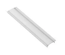 Átlátszó burkolat a GLAX LED profilhoz, 2 m, PC