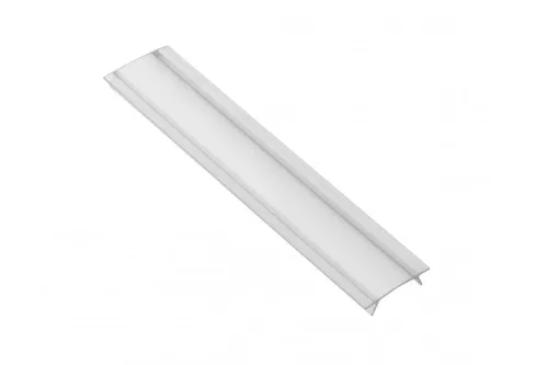 Átlátszó burkolat a GLAX LED profilhoz, 3 m, PC