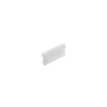   Standard végzáró sapka felületre szerelt LED GLAX Mini profilhoz ezüst, ABS, szürke