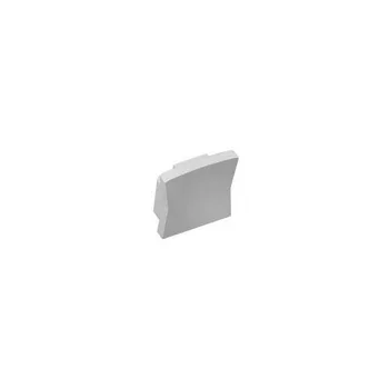   Végzáró sapka alumínium LED profilhoz GLAX MINI HIGH, szürke, ABS