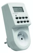 Elektronikus programozó időzítővel (heti), fehér (FRANCIA)