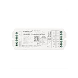   Mi-Light - PR5 - 5-in-1 távirányítható vezérlő többféle LED szalaghoz (egyszínű, WW+CW, RGB, RGBW, RGB+CCT)