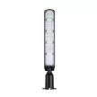 LED Utcai világítás, alkonyatérzékelővel, STREETOS SLIM, 30W, 4000K, 3600lm, IP65, 230V, 140 / 85 °, 423x109x76 mm