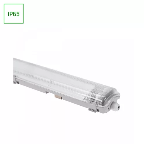 LED Fénycső armatúra, LIMEA, Max. 20W, G13, 250V, IP65, 710x90x63 mm