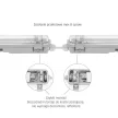 LED Fénycső armatúra, LIMEA, Max. 40W, G13, 250V, IP65, 1310x90x63 mm
