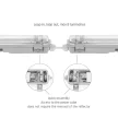 LED Fénycső armatúra, LIMEA, Max. 50W, G13, 250V, IP65, 1610x90x63 mm