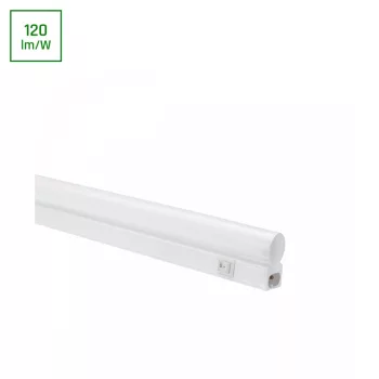   LED Bútorviágító kapcsolóval, CABINET, 4W, 4000K, 480lm, IP20, 120°, 230V, 312x25x36 mm