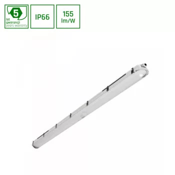    Por- és Páramentes Armatúra, Limea Gigant Pro Hermetyk, Sorolható, 40/54/68/85 W, 6000-13200lm,  4000K, IP66, 1500x80x68 mm, 50000h