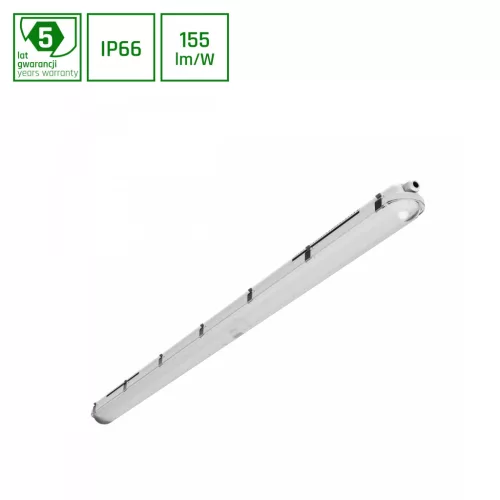 Por- és Páramentes Armatúra, Limea Gigant Pro Hermetyk, Sorolható, 40/54/68/85 W, 6000-13200lm,  4000K, IP66, 1500x80x68 mm, 50000h