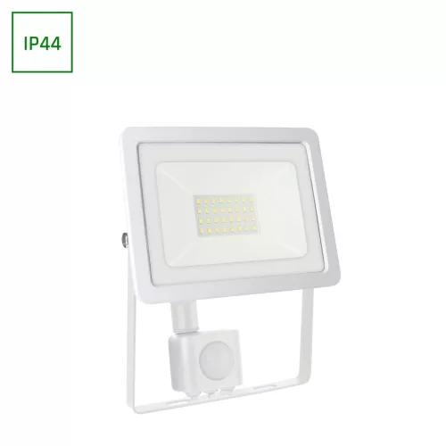 Spectrum,   LED reflektor mozgásérzékelővel, NOCTIS LUX 2, Fehér, 30W, 4000K, 2650lm, 230V, IP44, 188x160x28 mm