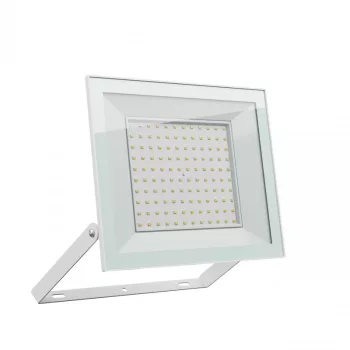    LED reflektor, NOCTIS LUX 4, Fehér, 100W, 4000K, 8700lm, 230V, IP65, 100°, 251x207x26 mm