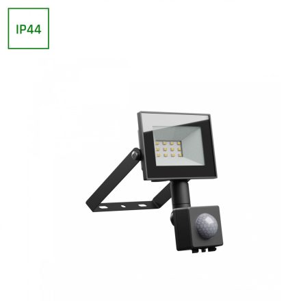 Spectrum Led reflektor mozgásérzékelővel, 10W, 3000K, 750lm, IP44, 230V, Fekete, Noctis Lux4