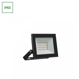   LED reflektor, NOCTIS LUX 4, Fekete, 20W, 4000K, 1650lm, 230V, IP65, 100°, 116x92x24 mm