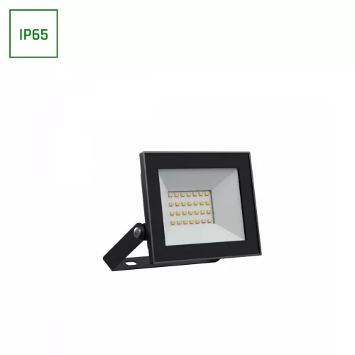  LED reflektor, NOCTIS LUX 4, Fekete, 20W, 4000K, 1650lm, 230V, IP65, 100°, 116x92x24 mm