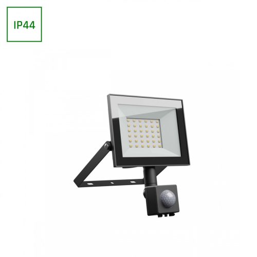 Spectrum Led reflektor mozgásérzékelővel, 30W, 6000K, 2500lm, IP44, 230V, Fekete, Noctis Lux4