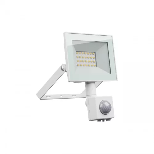  LED reflektor mozgásérzékelővel, NOCTIS LUX 4, Fehér, 20W, 4000K, 1650lm, 230V, IP44, 100°, 116x174x53 mm