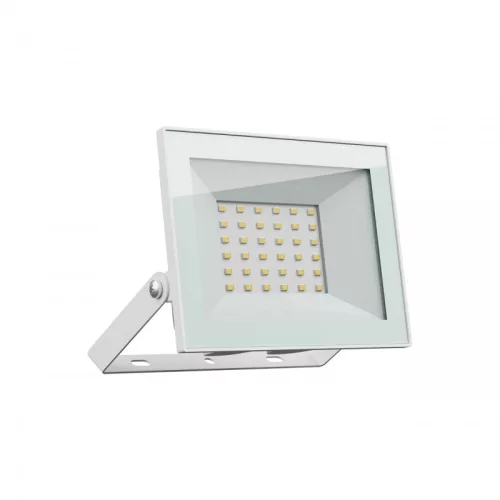  LED reflektor, NOCTIS LUX 4, Fehér, 30W, 4000K, 2500lm, 230V, IP65, 100°, 141x107x25 mm