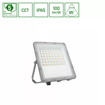   Spectrum LED Reflektor, CCT-s, 50W, 3000K/4000K/6000K, 5000lm, IP65, 207x174x28 mm, Noctis Max CCT