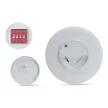  LED mennyezeti lámpa, Nymphea Proxi, 18W, 4000K, 2200lm, 230V, IP54, 120°, 300x60mm