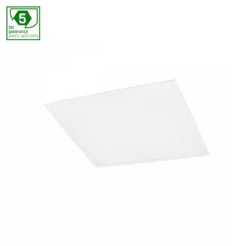   LED Panel, Süllyesztett, UGR>19, Algine, 40W, 3000K, 4400/5400lm, 120°, IP20, 595x595x32 [mm], 50000h, 230V, Alumínium/műanyag