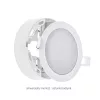   LED Panel 2in1 (falon kívüli/süllyesztett) Algine, 6W, 4000K, 580/780lm, 110°, IP20, 115x35 [mm], 17000h, kivágási méret: 95 [mm], 230V, Műanyag