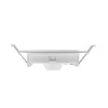   LED Panel 2in1 (falon kívüli/süllyesztett) Algine, 6W, 4000K, 580/780lm, 110°, IP20, 115x35 [mm], 17000h, kivágási méret: 95 [mm], 230V, Műanyag