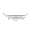 LED Panel 2in1 (falon kívüli/süllyesztett) Algine, 6W, 3000K, 550/750lm, 110°, IP20, 115x35 [mm], 17000h, kivágási méret: 95 [mm], 230V, Műanyag