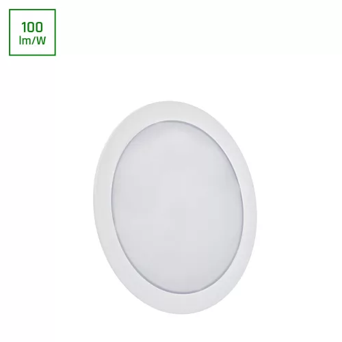LED Panel 2in1 (falon kívüli/süllyesztett) Algine, 12W, 4000K, 1200/1500lm, 110°, IP20, 170x35 [mm], 17000h, kivágási méret: 145 [mm], 230V, Műanyag