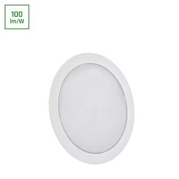   LED Panel 2in1 (falon kívüli/süllyesztett) Algine, 12W, 3000K, 1200/1500lm, 110°, IP20, 170x35 [mm], 17000h, kivágási méret: 145 [mm], 230V, Műanyag