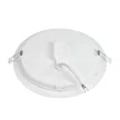 LED Panel 2in1 (falon kívüli/süllyesztett) Algine, 18W, 3000K, 1750/2200lm, 110°, IP20, 223x35 [mm], 17000h, kivágási méret: 200 [mm], 230V, Műanyag