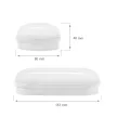 LED Lámpa, Fehér, Ovális, TECHNIK LAMP, 8W, 4000K, 820lm, IP54, 157x80x46 [mm], 17000h, 120°, 230V